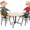 Maileg Mice & Bunnies Maileg Dining Table Set - Anthracite