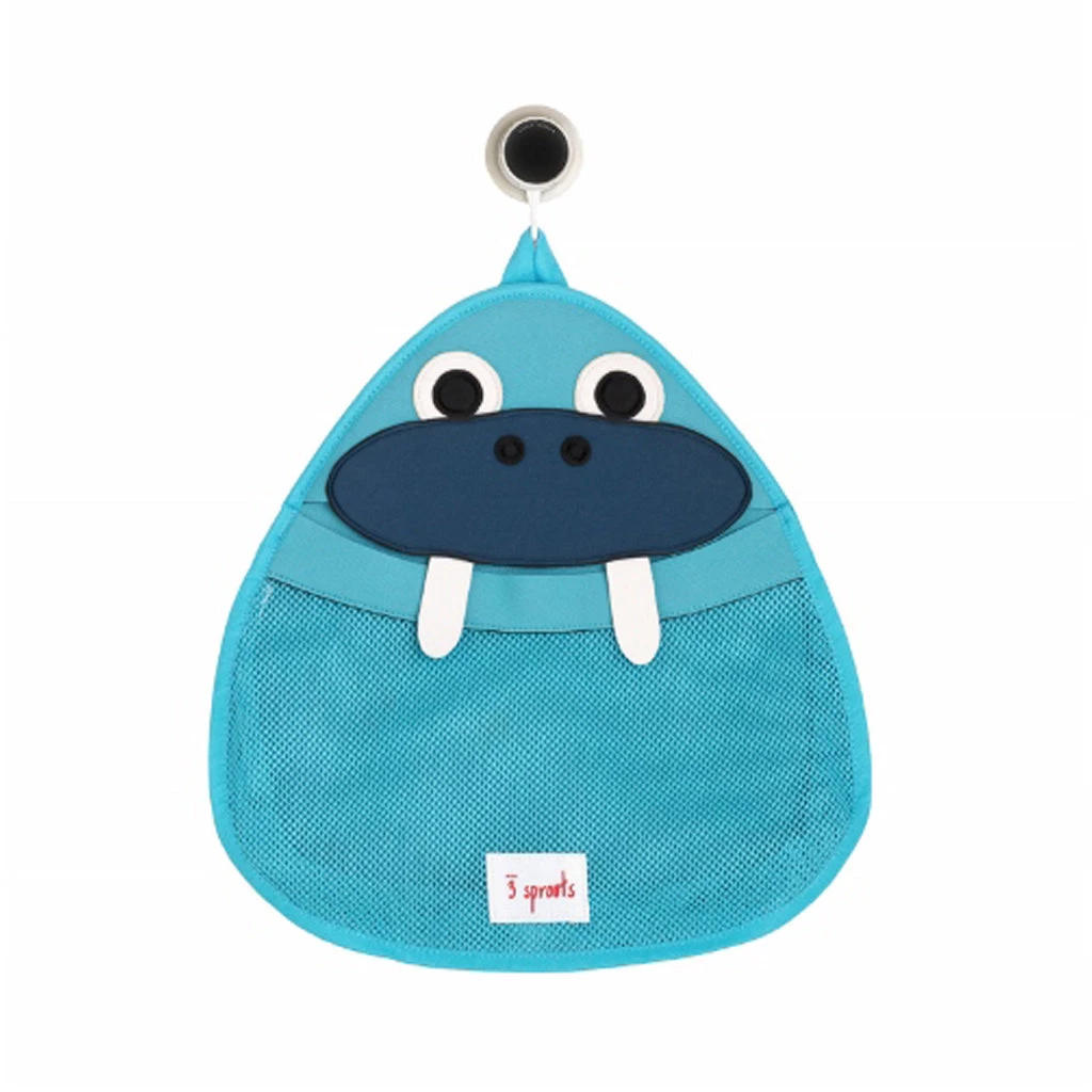 3 Sprouts Bath Storage Caddy - Walrus 3 3 Sprouts Bath Storage Caddy - Walrus