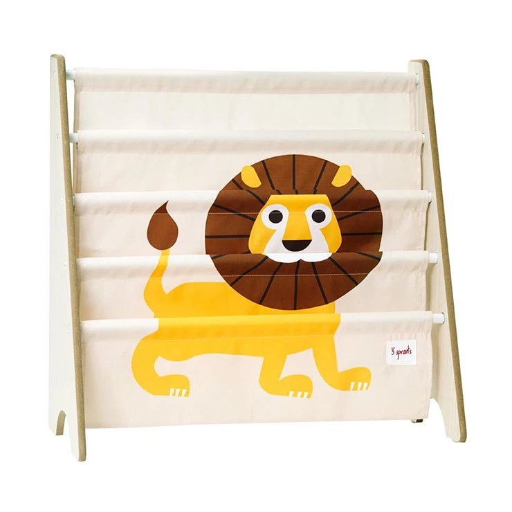 3 Sprouts Book Shelf Rack - Lion 3 3 Sprouts Book Shelf Rack - Lion