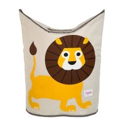 3 Sprouts Laundry Hamper - Lion Bath Storage & Laundry Hampers