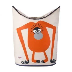 Bath Storage & Laundry Hampers 3 Sprouts Laundry Hamper - Orangutan