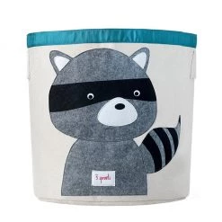 Toy Storage Baskets 3 Sprouts Toy Storage Bin - Raccoon
