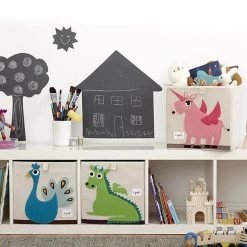 3 Sprouts Toy Storage Box - Dragon