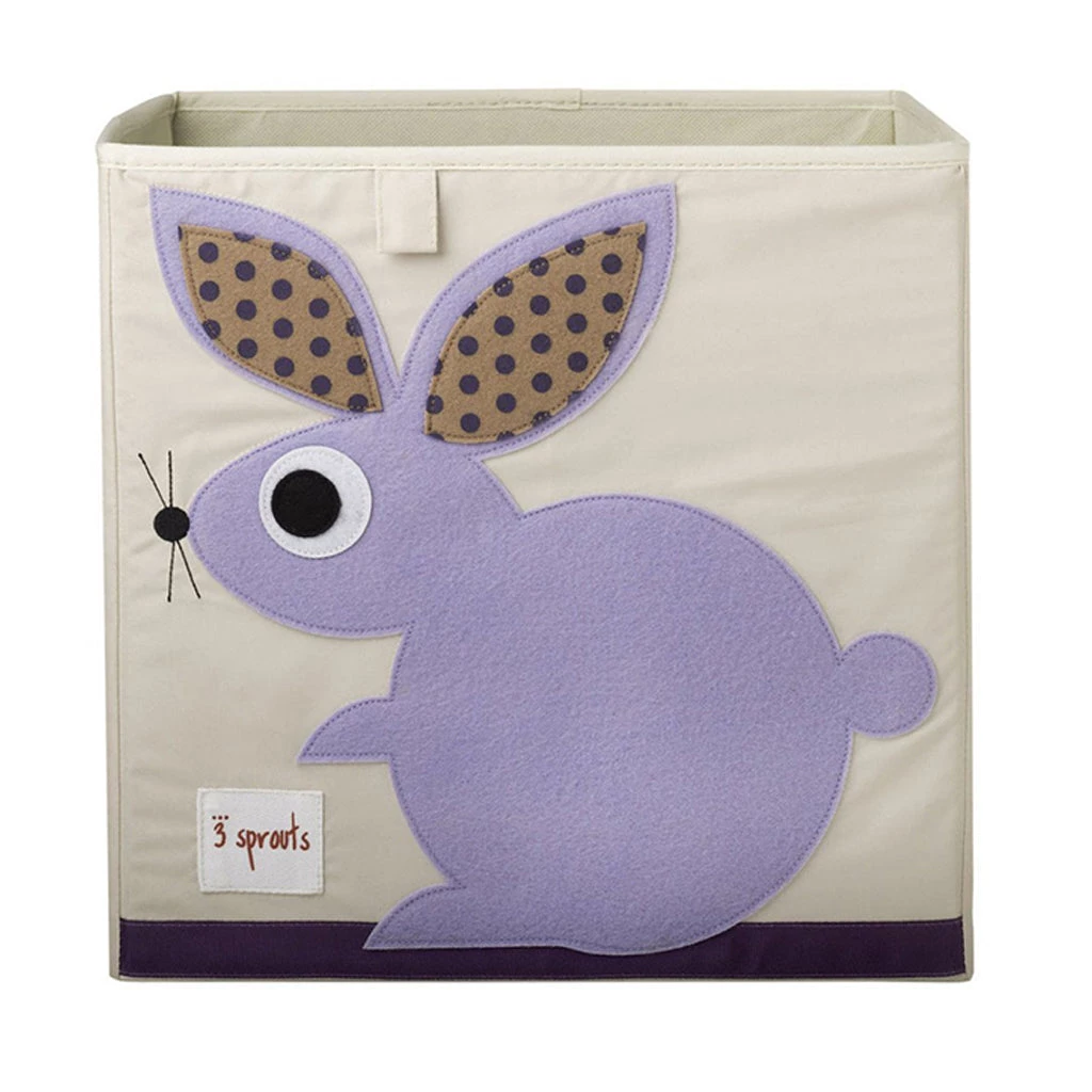 Toy Storage Boxes 3 Sprouts Toy Storage Box - Rabbit 3 Toy Storage Boxes 3 Sprouts Toy Storage Box - Rabbit