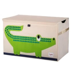3 Sprouts Large Toy Chest - Crocodile Toy Chests
