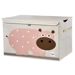 Toy Chests 3 Sprouts Large Toy Chest - Hippo