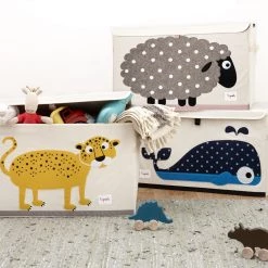 Toy Chests 3 Sprouts Large Toy Chest - Hippo