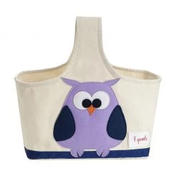 3 Sprouts Storage Caddy - Owl Nursery Storage Caddy's