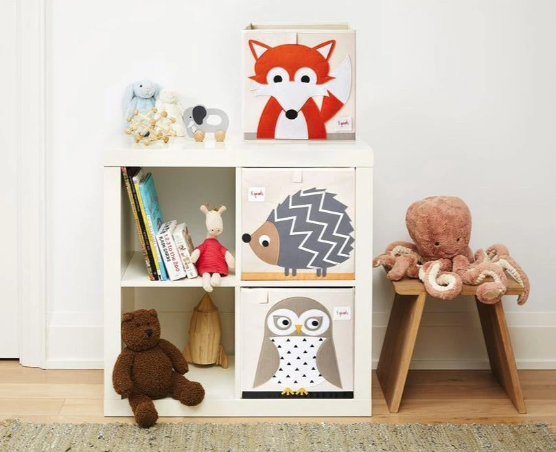 Toy Storage Boxes 3 Sprouts Toy Storage Box - Fox 4 Toy Storage Boxes 3 Sprouts Toy Storage Box - Fox