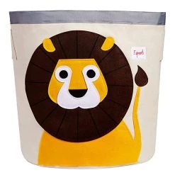 3 Sprouts Toy Storage Bin - Lion Toy Storage Baskets