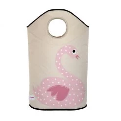 Bath Storage & Laundry Hampers 3 Sprouts Laundry Hamper - Swan