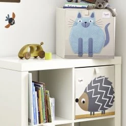 3 Sprouts Toy Storage Box - Cat