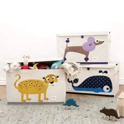 Toy Chests 3 Sprouts Large Toy Chest - Whale