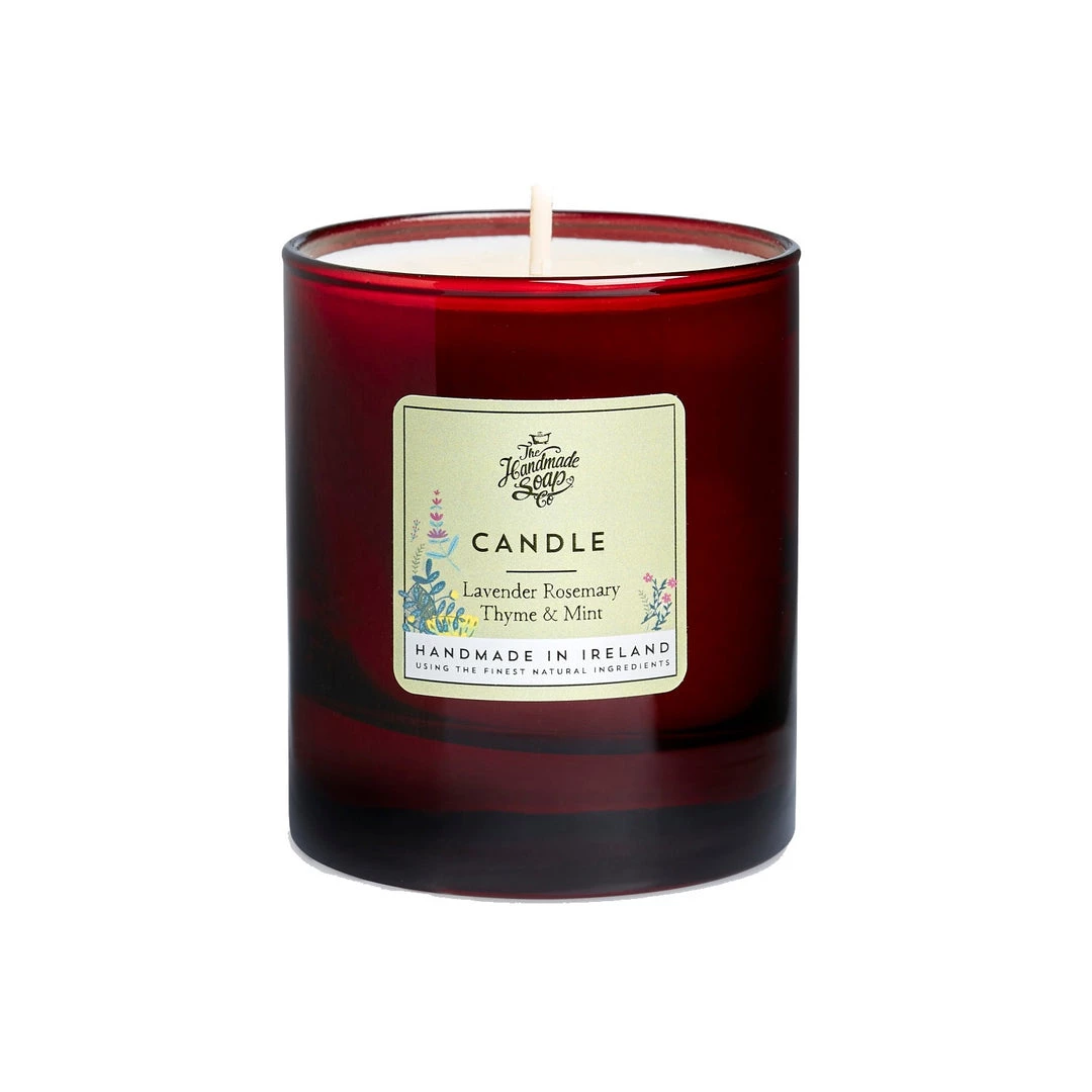 The Handmade Soap Company Soy Wax Candle - Lavender, Rosemary, Thyme, Mint Candles & Diffusers 4 The Handmade Soap Company Soy Wax Candle - Lavender, Rosemary, Thyme, Mint Candles & Diffusers
