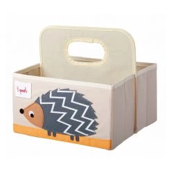 3 Sprouts Diaper Caddy - Hedgehog