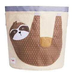 3 Sprouts Toy Storage Bin - Sloth Toy Storage Baskets