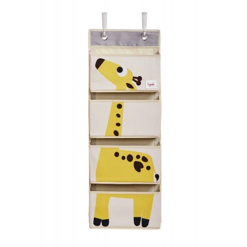Nursery Storage Caddy's 3 Sprouts Wall Organiser - Giraffe 3 Nursery Storage Caddy's 3 Sprouts Wall Organiser - Giraffe