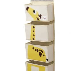 Nursery Storage Caddy's 3 Sprouts Wall Organiser - Giraffe 7 Nursery Storage Caddy's 3 Sprouts Wall Organiser - Giraffe