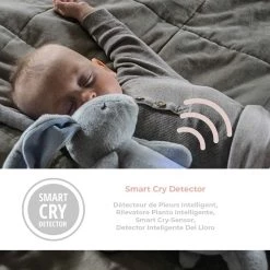 Soft Toys Moonie Humming Rabbit Sleep Aid - Sky