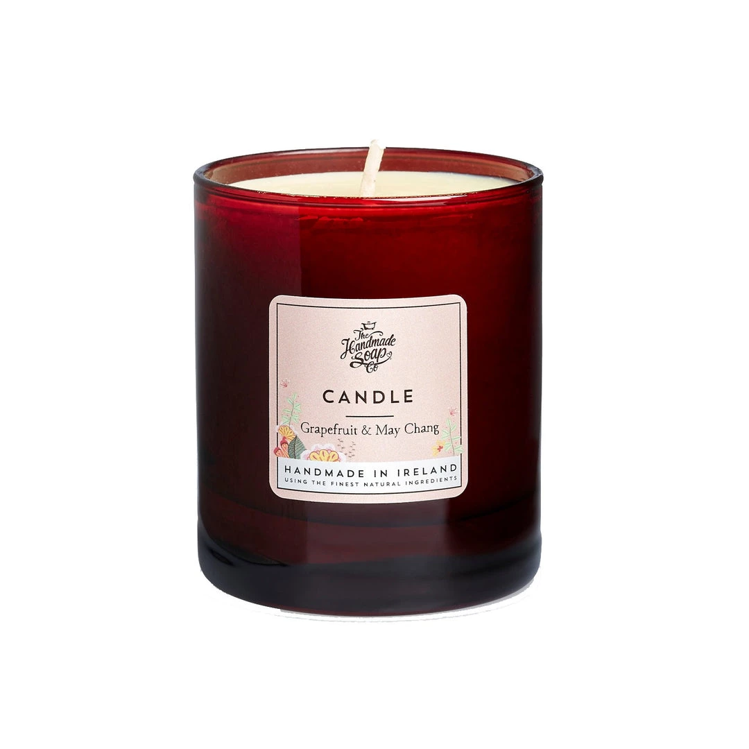 The Handmade Soap Company Soy Wax Candle - Grapefruit & May Chang Candles & Diffusers 4 The Handmade Soap Company Soy Wax Candle - Grapefruit & May Chang Candles & Diffusers