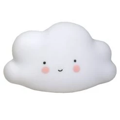 A LITTLE LOVELY COMPANY Mini Cloud Light - White