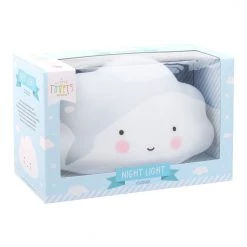 A LITTLE LOVELY COMPANY Night Light Cloud - White Lighting
