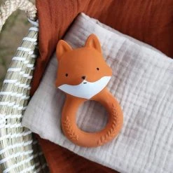 A LITTLE LOVELY COMPANY Fox Teething Ring