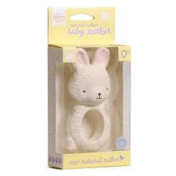 A LITTLE LOVELY COMPANY Baby Teething Toys & Comforters Bunny Teething Ring