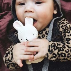 A LITTLE LOVELY COMPANY Baby Teething Toys & Comforters Bunny Teething Ring