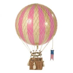 Hot Air Balloons Authentic Models Hot Air Balloon - Pink (Various Sizes)