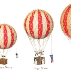 Authentic Models Hot Air Balloon - Blue (Various Sizes) 12 Authentic Models Hot Air Balloon - Blue (Various Sizes)