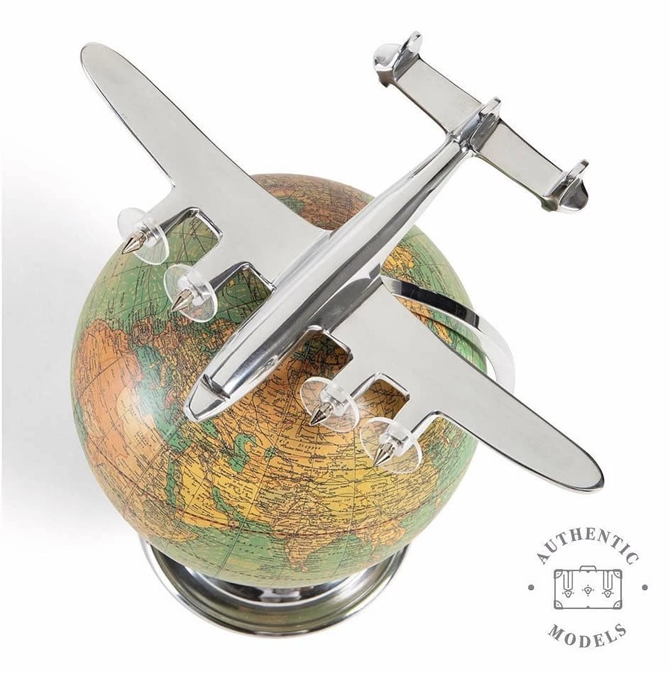 Authentic Models Aviation Desk Globe - On Top Of The World Decorative Items 5 Authentic Models Aviation Desk Globe - On Top Of The World Decorative Items
