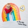 Lulujo Swaddles Baby's First Year Swaddle & Milestone Cards - A Dream Come True
