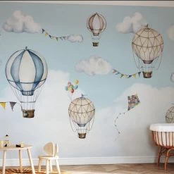 Photowall NEW ARRIVALS Kids Custom Wall Mural - Up Up & Away