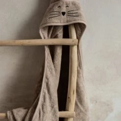 My Memi Large Cat Bamboo Baby Bath Towel - Beige Baby Bathtime 11 My Memi Large Cat Bamboo Baby Bath Towel - Beige Baby Bathtime