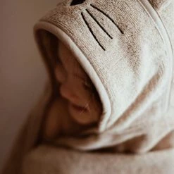 My Memi Large Cat Bamboo Baby Bath Towel - Beige Baby Bathtime 13 My Memi Large Cat Bamboo Baby Bath Towel - Beige Baby Bathtime