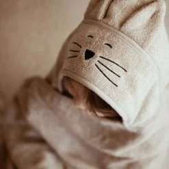 My Memi Large Cat Bamboo Baby Bath Towel - Beige Baby Bathtime 14 My Memi Large Cat Bamboo Baby Bath Towel - Beige Baby Bathtime