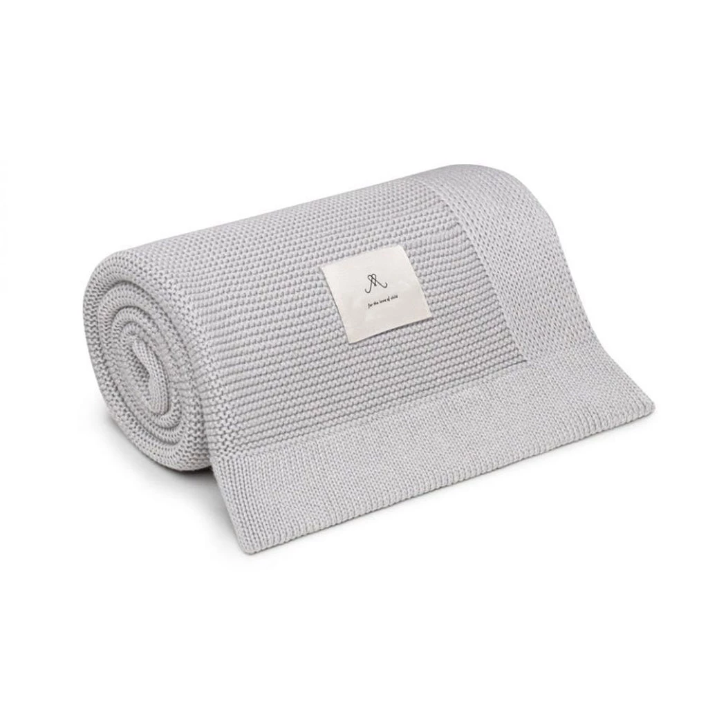 My Memi NEW ARRIVALS Classic Bamboo Cotton Blanket - Light Grey 3 My Memi NEW ARRIVALS Classic Bamboo Cotton Blanket - Light Grey