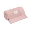 My Memi Classic Bamboo Cotton Blanket - Powder Pink NEW ARRIVALS