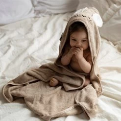 My Memi Mouse Bamboo Baby Bath Towel - Powder Pink