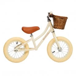 Banwood First Go Balance Bike - Cream Kids Bikes & Ride Ons