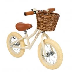 Banwood First Go Balance Bike - Cream Kids Bikes & Ride Ons