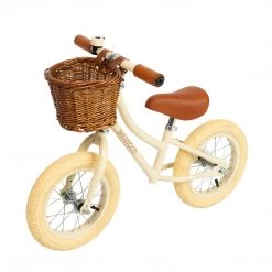 Banwood First Go Balance Bike - Cream Kids Bikes & Ride Ons