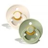 Baby Pacifiers | Soothers Bibs Colour 2 Pack Pacifier - Ivory & Sage
