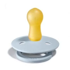 Bibs Colour 2 Pack Pacifier - Iron & Baby Blue