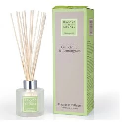 BROOKE & SHOALS Brook & Shoals Reed Diffuser - Grapefruit & Lemongrass