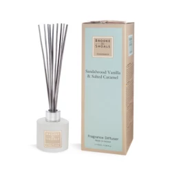 BROOKE & SHOALS Candles & Diffusers Brook & Shoals Reed Diffuser - Sandalwood Vanilla & Salted Caramel