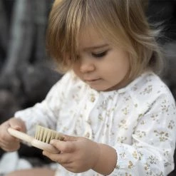 My Memi Baby Bathtime Natural Baby Cradle Cap Hair Brush