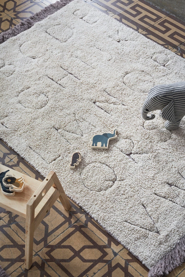 Lorena Canals RugCycled Washable Rug ABC - Natural 8 Lorena Canals RugCycled Washable Rug ABC - Natural