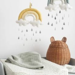 CAM CAM COPENHAGEN Cam Cam Rattan Bear Storage Basket Toy Storage Baskets